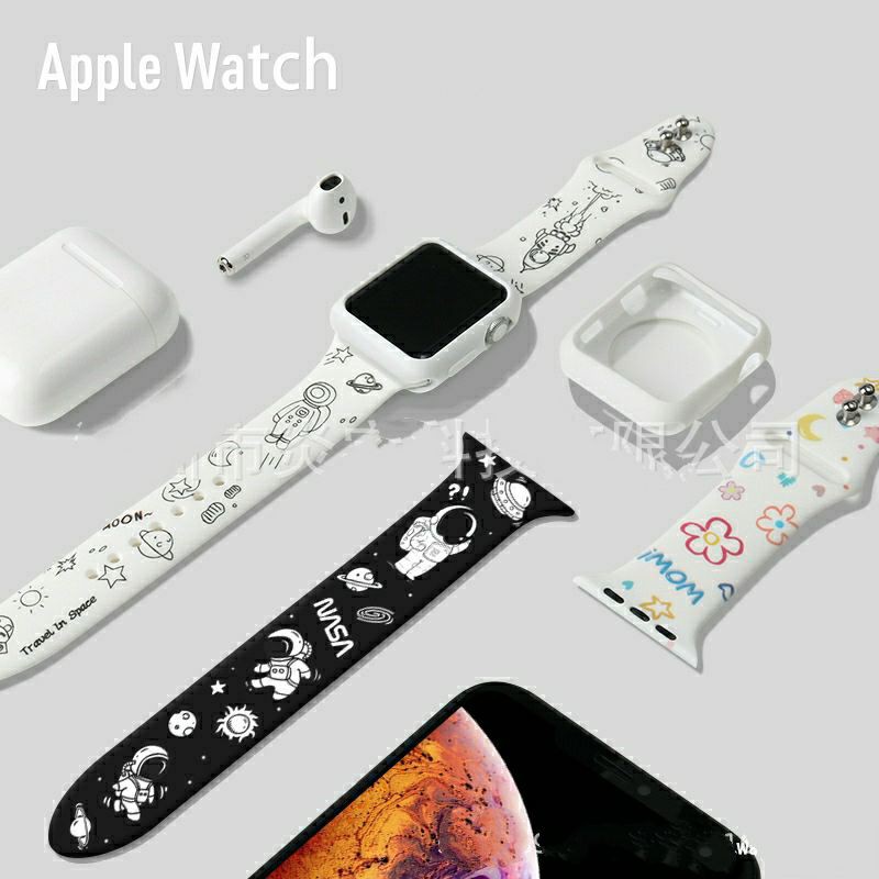 Dây đeo iwatch NASA 1,2,3,4,5,6 / SE / TPU Apple Watch