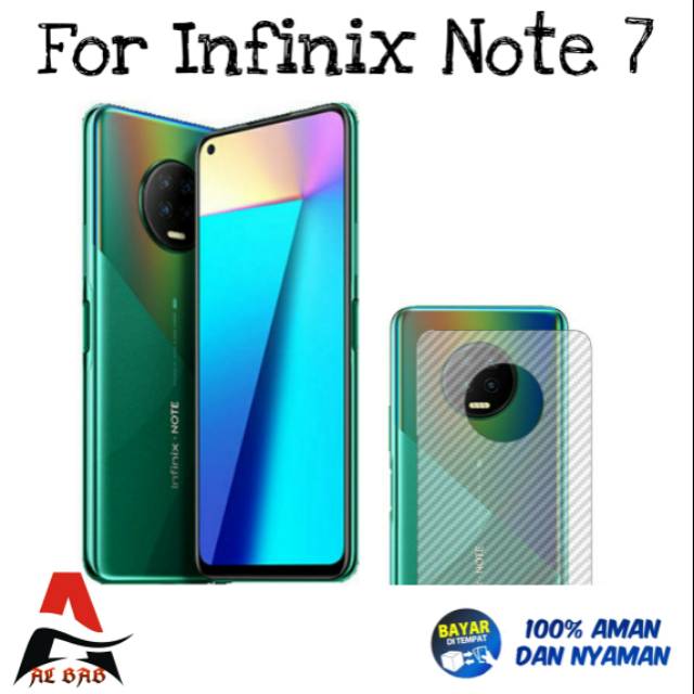 Kính Cường Lực Bảo Vệ Mặt Sau Cho Infinix Note 7 Hot 8 Hot 9 Play Smart 3 +