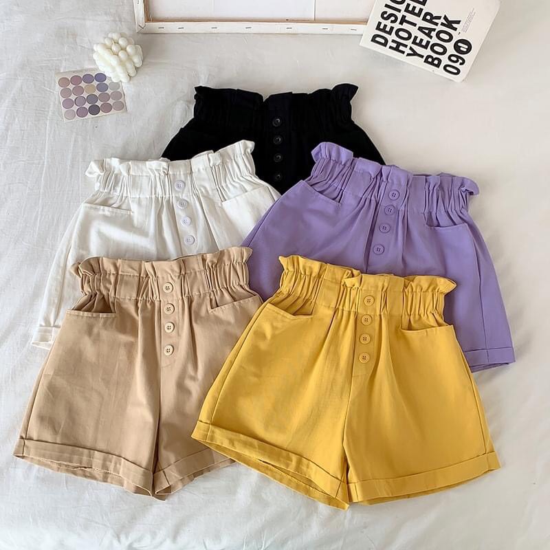 Quần short đũi Xước chun cạp siêu mát | BigBuy360 - bigbuy360.vn