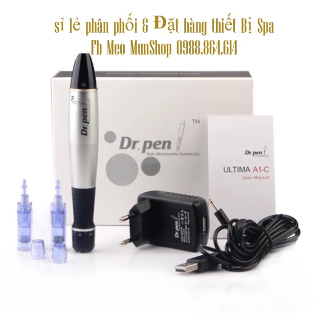 Máy Lăn Kim Cấy Phấn Dr Pen A1 - C Chính Hãng