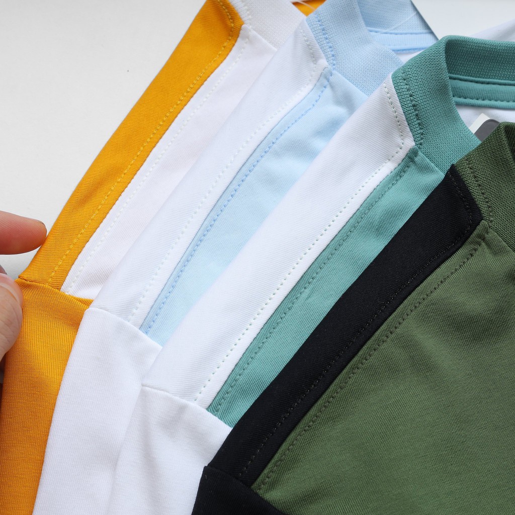 Áo phông nam cá tính phối màu vải co giãn 4 chiều DILANO AT01 | BigBuy360 - bigbuy360.vn