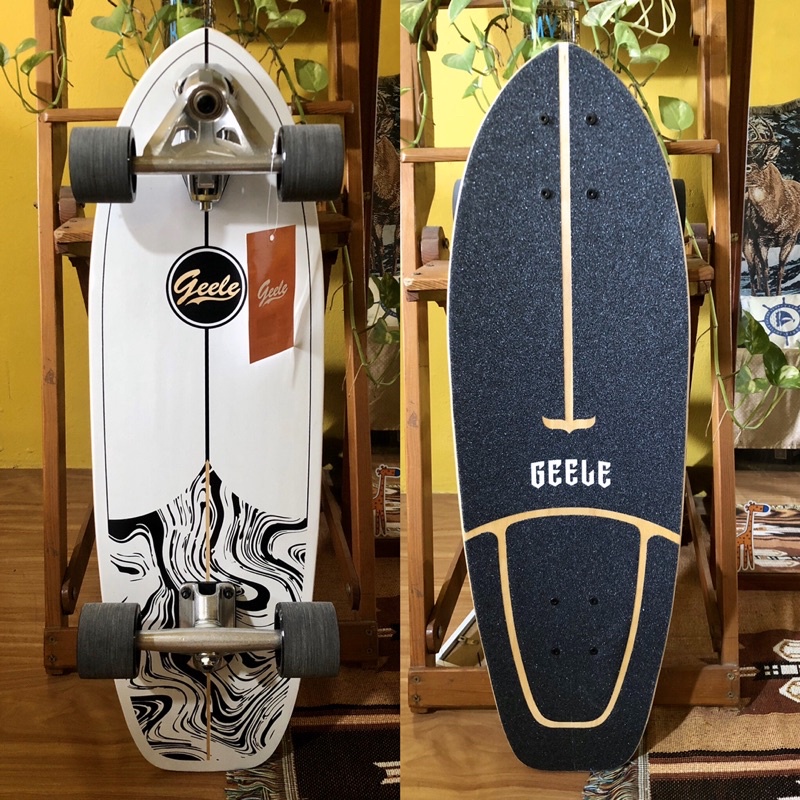 Ván surfskate geele