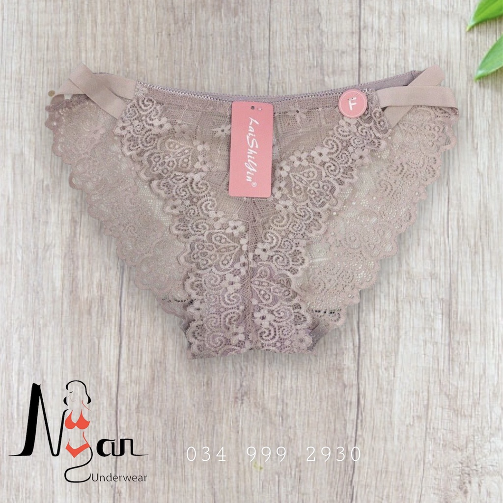 Quần lót ren chéo dây quyến rũ sexy, ôm nữa mông - Hàng bán chạy Mã 6964