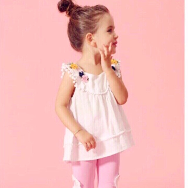Set áo tiểu thư + quần legging ❤️❤️