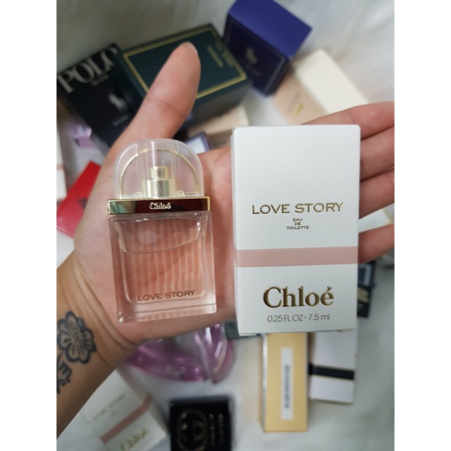 Nước hoa mini Chloe Love Story EDT 7.5ml