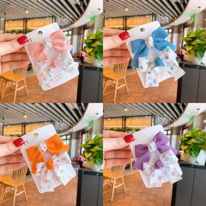 Kẹp Tóc Hình Bông Hoa Nhỏ Xinh Xắn Thời Trang Cho Bé Gái
