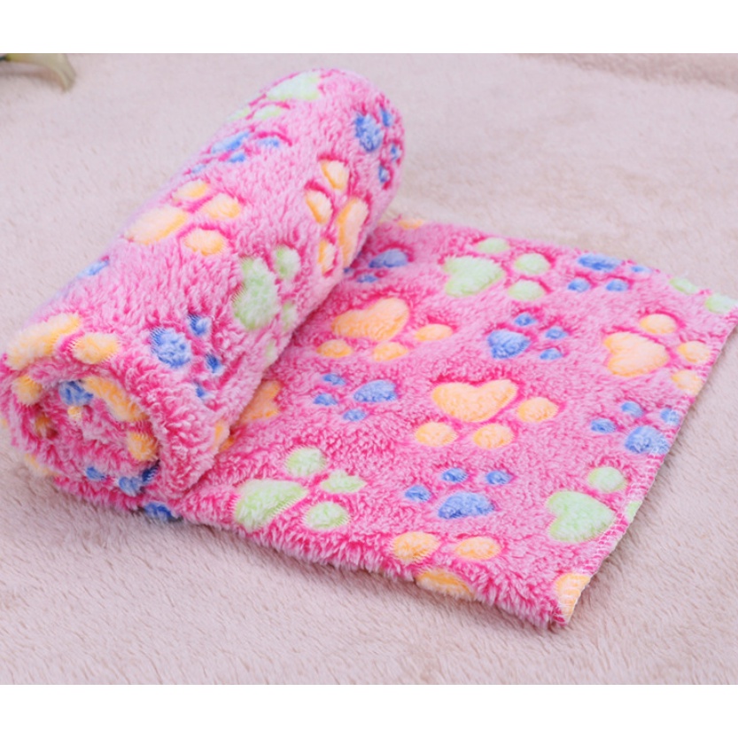 Chăn Lông Mềm Mại Ấm Áp Cho Thú Cưng