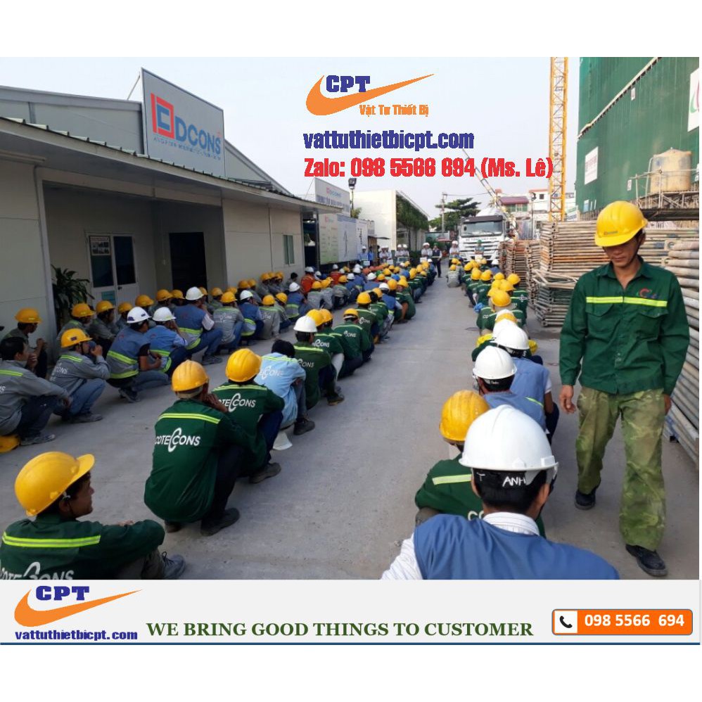 Áo công nhân Coteccons