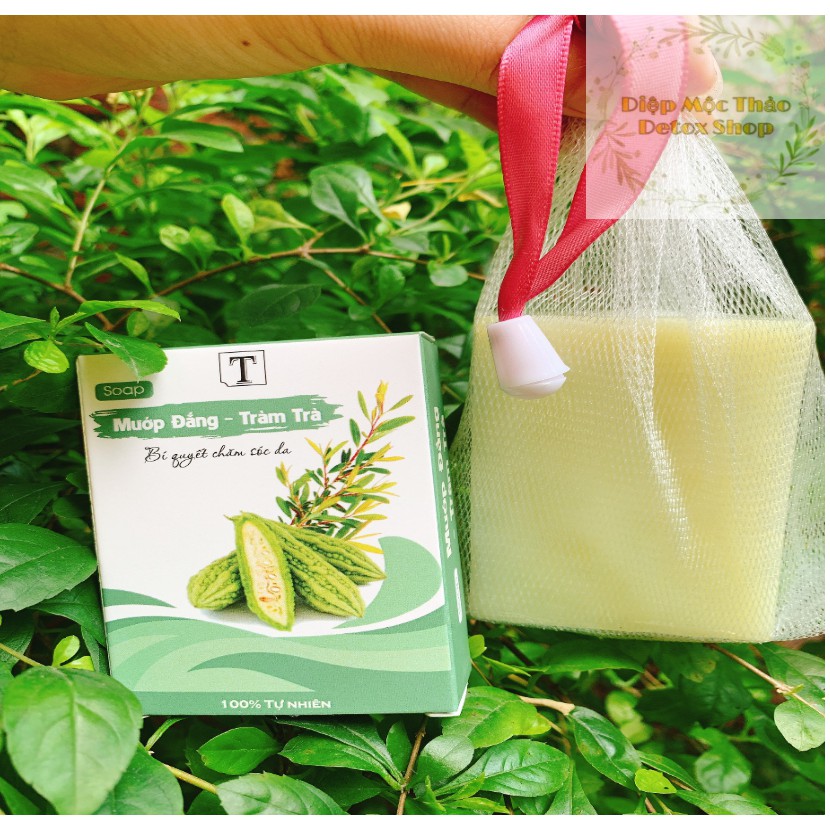 Xà Bông Nghệ - Mướp Đắng Giảm Thâm, Mụn Lưng, Viêm Lỗ Chân Lông. | BigBuy360 - bigbuy360.vn