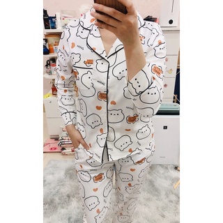 Đồ bộ❤️bộ lụa pịama tay dài cao cấp