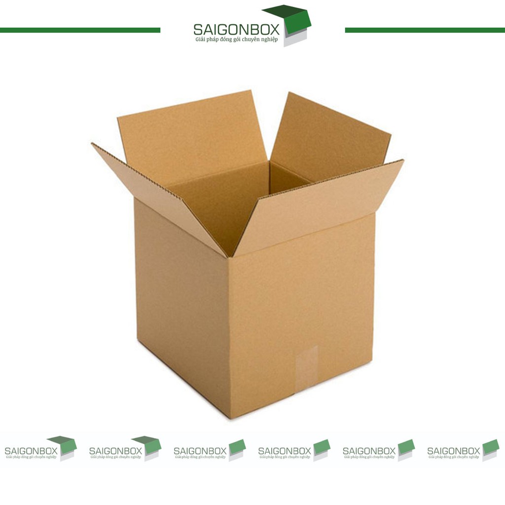 Combo 100 thùng hộp carton size 10x10x10 cm để đóng gói hàng hóa