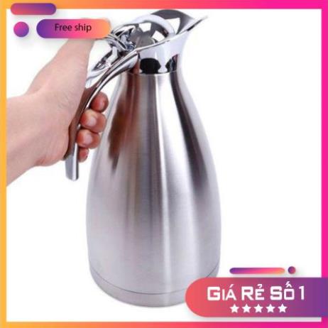 👑Vua Bán Sỉ👑 Bình Giữ Nhiệt 2 Lớp Inox Thái Lan Cao Cấp - Dung Tích 2L - Cam Kết Giữ Nhiệt Cực Lâu