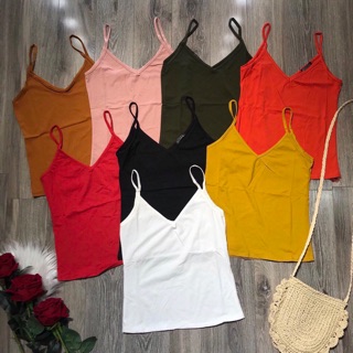 Áo 2 Dây Cổ Tim chất đẹp