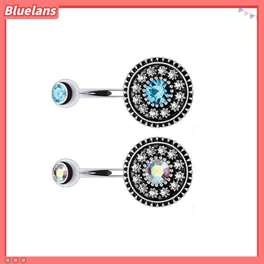 Set 2 Khuyên Rốn Thép Không Gỉ Cá Tính Cho Nữ