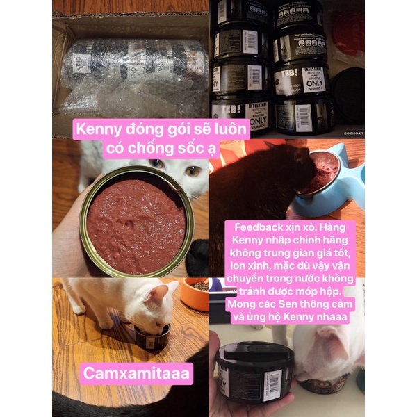 Pate Teb Only lon 170g - Pate cho mèo cao cấp bổ sung vitamin, chăm sóc mắt, đẹp lông, tăng cân, dinh dưỡng