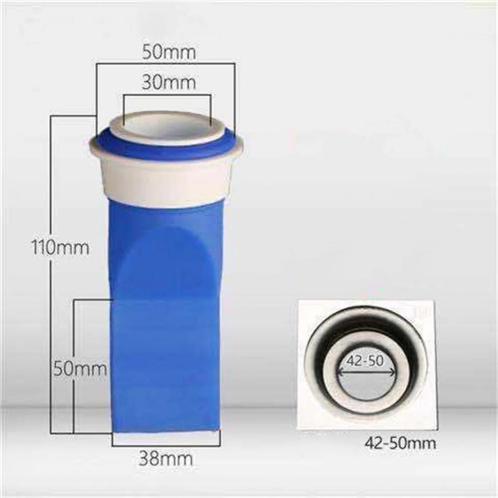Nắp Đậy Cống Thoát Nước Sàn Nhà Bằng Silicone Chống Côn Trùng Một Chiều