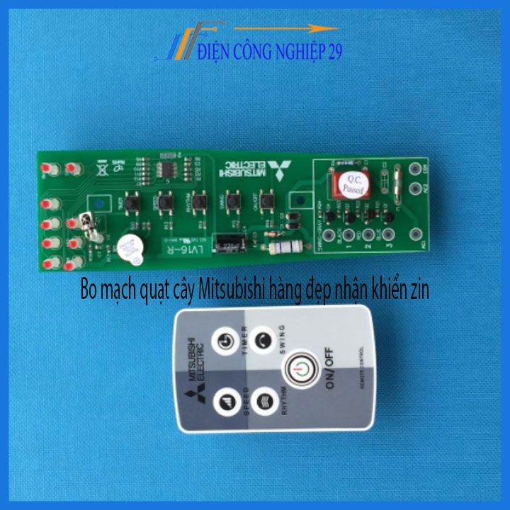 Bộ điều khiển + bo mạch quạt cây Mitsubishi hàng đẹp