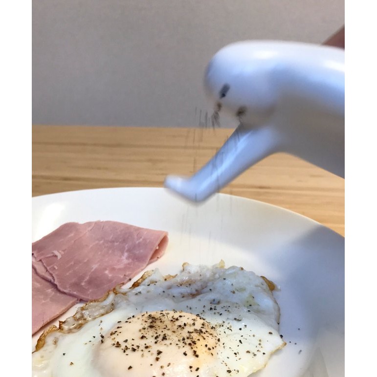 Lọ đựng hạt tiêu Kabedon tổng tài bá đạo chống tường rắc hạt tiêu lời tỏ tình bằng sứ trắng trang trí