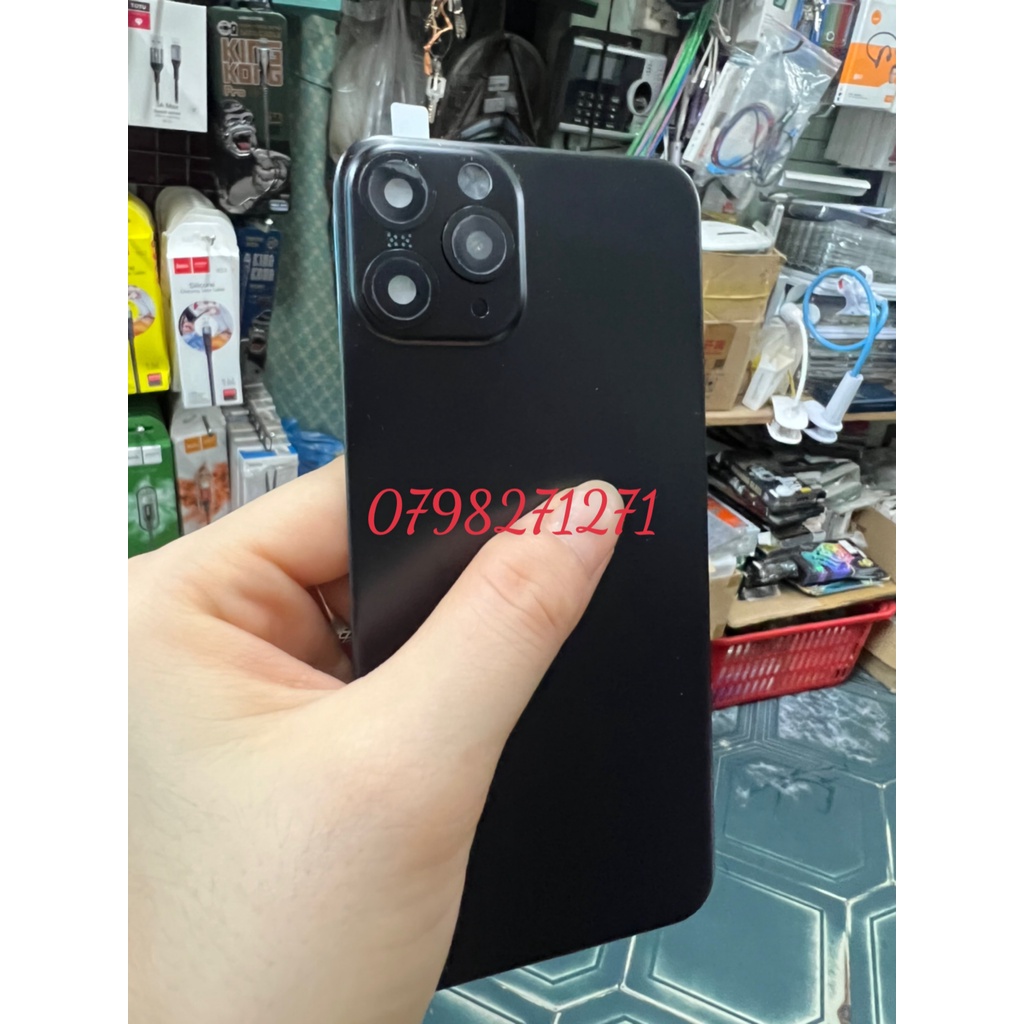 SIÊU ĐẸP , NHƯ MÁY THẬT  Miếng dán lưng + camera độ giả lên 11 iPh X Xs - Xs Max thành iP 11 / 11 Pro / 11 Pro Max