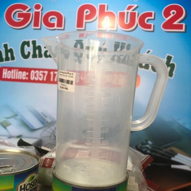 Ca Đong Nhựa Dày 1000ml