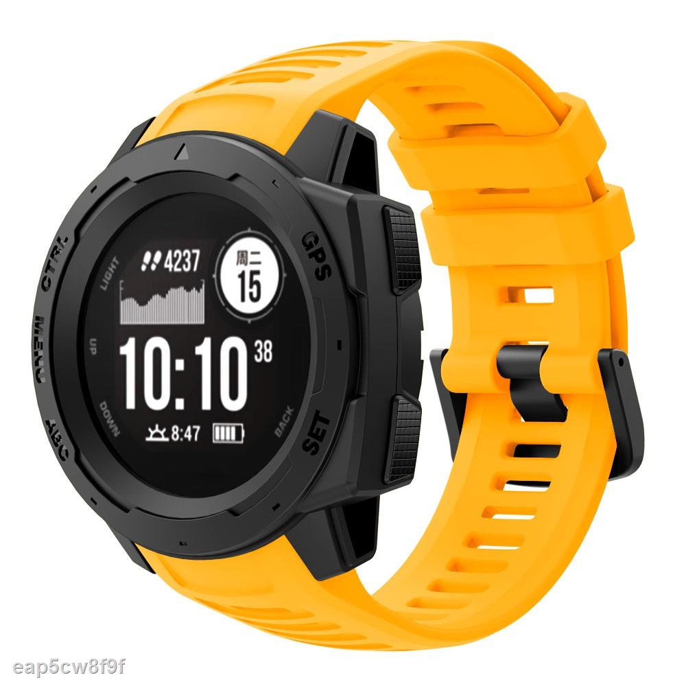 XẢ KHO Dây đeo đồng hồ silicon thay thế cho Đồng hồ thông minh Garmin Instinct Dây đeo tay 22mm