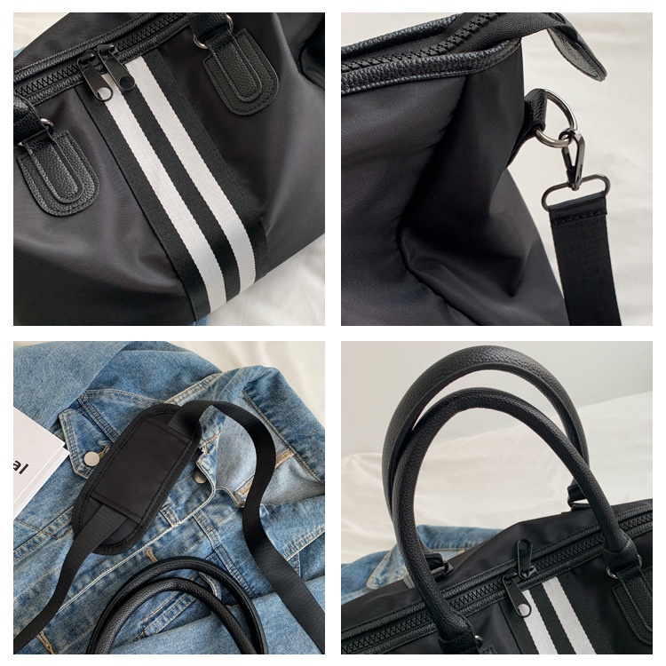 Túi du lịch sức chứa lớn màu sắc tương phản thời trang