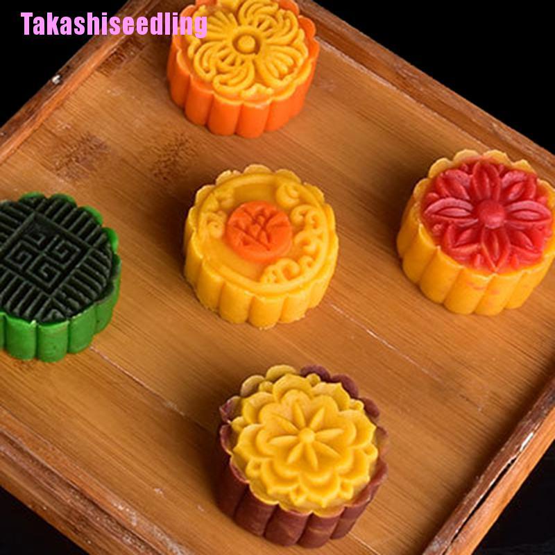Khuôn Làm Bánh Trung Thu Hình Bông Hoa Xinh Xắn