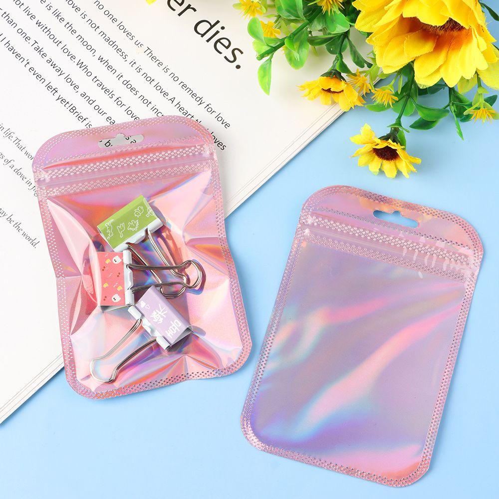 Set 50 Túi Zip Đựng Trang Sức Có Lỗ Treo Tiện Dụng