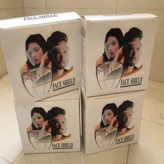 kính phòng dịch FACE SHIELD chống giọt bắn che hết khuôn mặt , bảo hộ chống bụi gió đi đường THỜI TRANG | BigBuy360 - bigbuy360.vn