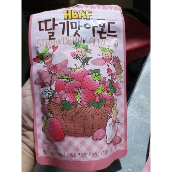 Hạnh nhân Tom's Farm Hàn Quốc chính hãng gói 210g date 2022 trà sữa đường đen🥰/Dâu🥰/Đào