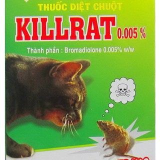 (hộp 2 gói x 40g) Thuốc Diệt Chuột KILLRAT