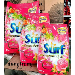 Bột Giặt SURF túi 2Kg , 800g , 380g Hương nước xả vải