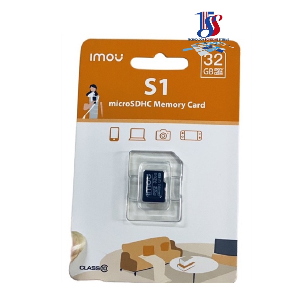 Thẻ nhớ 32GB 64GB 128GB MicroSD,Thẻ nhớ IMOU 32GB ST2-32-S1 đọc 95Mb/s,Thẻ nhớ DSS 32Gb P500-32 – Hàng chính hãng BH 24T