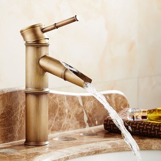 FLASH SALE!!! Vòi trúc đồng 20cm nóng lạnh