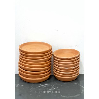 Dĩa lót đất nung D10-12cm-D15cm