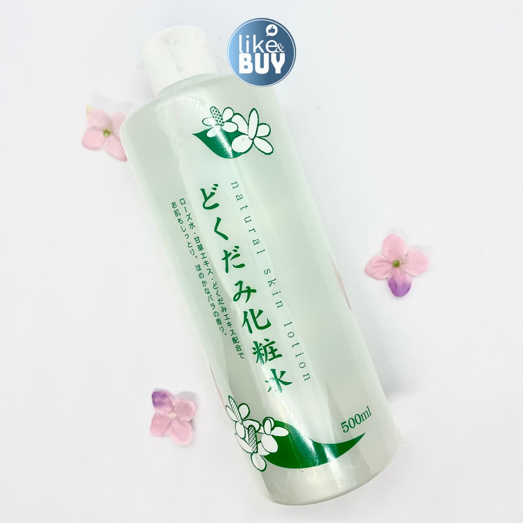 TONER RAU DIẾP CÁ SẠCH KHUẨN, NGỪA MỤN, SE KHÍT CHÂN LÔNG, THANH LỌC THẢI ĐỘC DA DOKUDAMI NATURAL SKIN LOTION - NHẬT BẢN | BigBuy360 - bigbuy360.vn