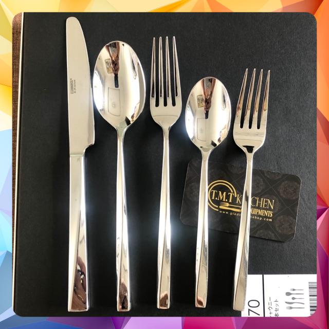 Bộ 5 Dao Muỗng Nĩa Mỹ Cambridge® Silversmith Inox 18/10 cao cấp