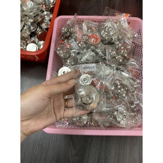 Ốc mâm lửa inox mẫu Bông 6 cánh
