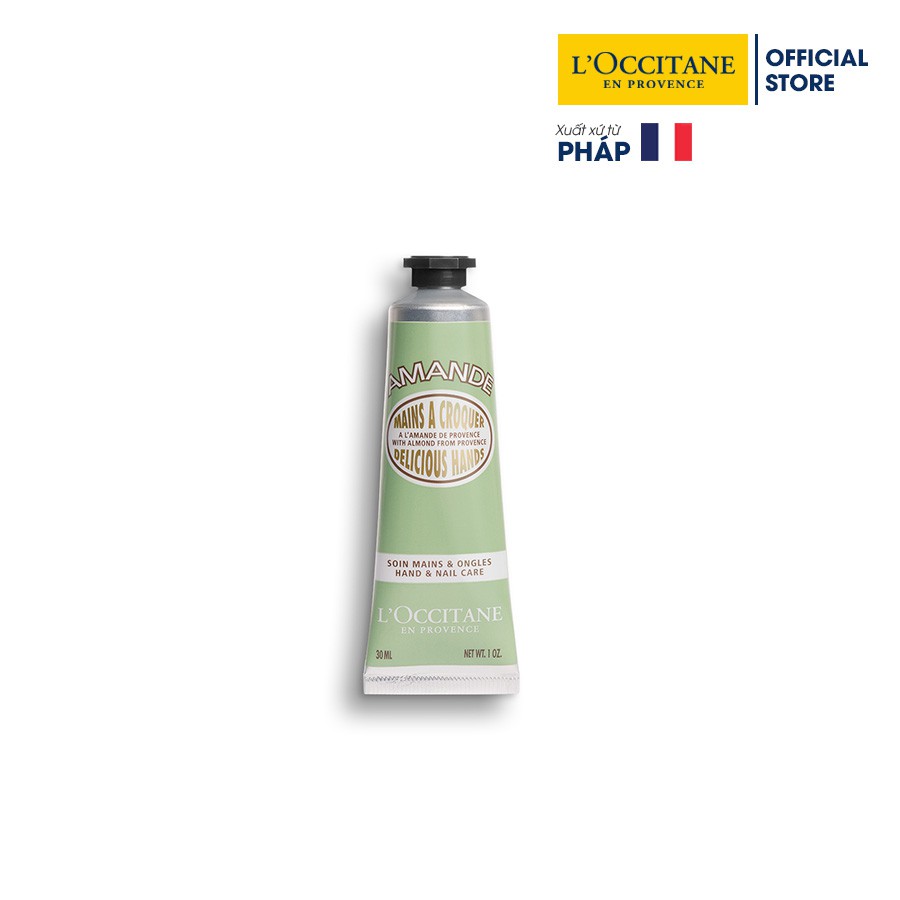 Kem Dưỡng Tay Hạnh Nhân L'Occitane Almond Hand Cream 30ml