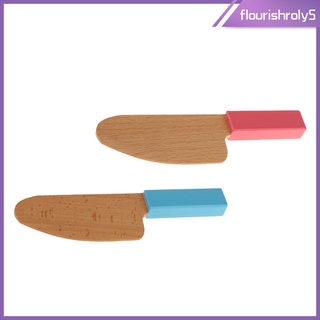 Set 2 Dao Đồ Chơi Mini Bằng Gỗ Cho Bé