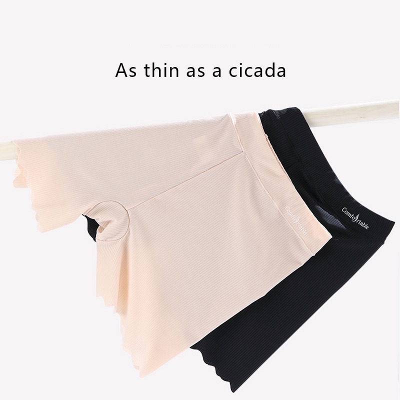 Quần bảo hộ siêu mỏng không đường may bằng lụa thoáng khí cho nữ XL-3XL | BigBuy360 - bigbuy360.vn