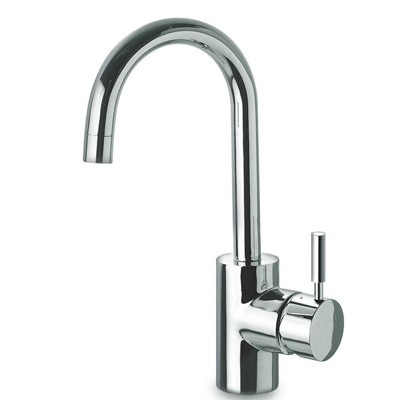 Cần cứng chân to vòi chậu rửa bát cao cấp