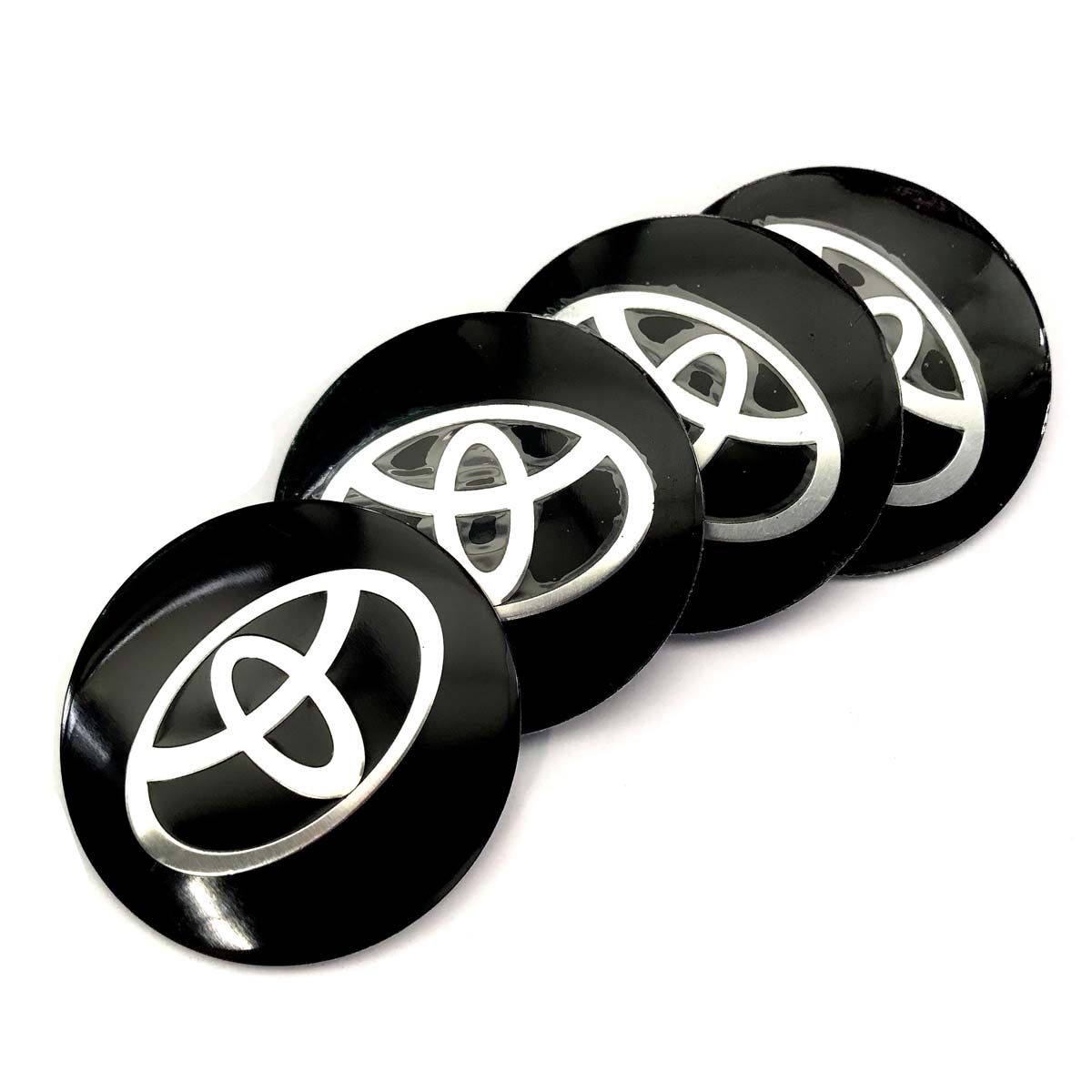 Set 4 Nắp Chụp Mâm Bánh Xe Hơi Toyota 56mm For FJ Cruiser RAV4 CROWN REIZ PRIUS COROLLA VIOS PRADO COASTER LAND CRUISER