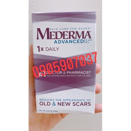 Kem làm mờ sẹo số 1 của Mỹ MEDERMA 20g date 12/2022 | BigBuy360 - bigbuy360.vn