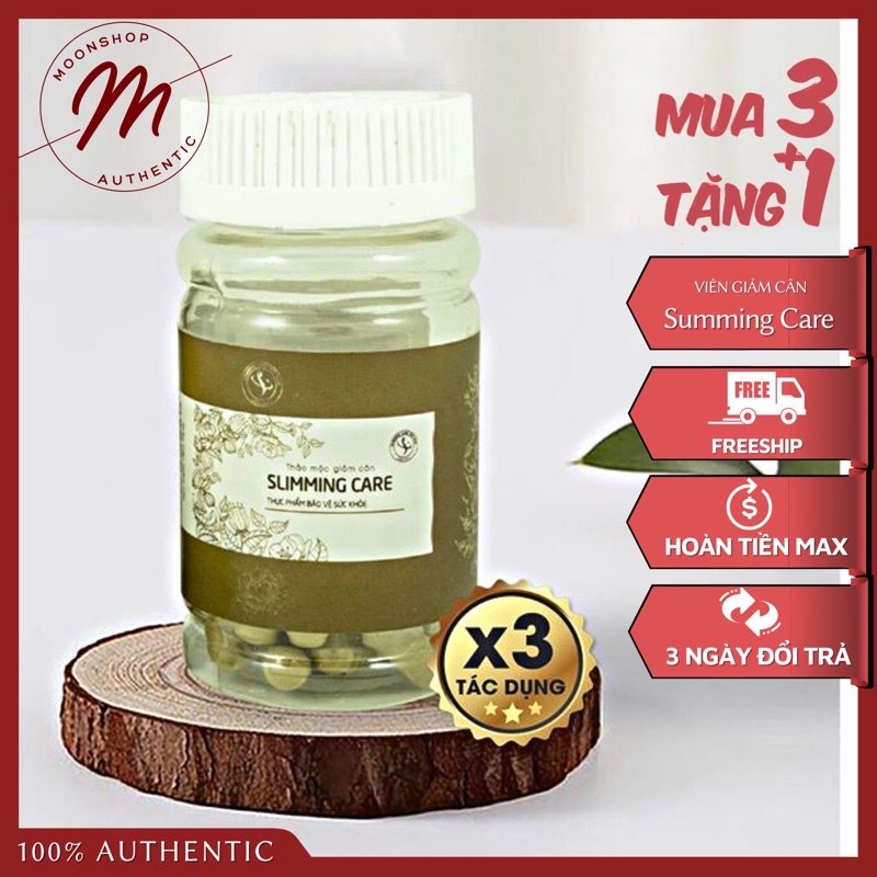 Giảm cân slimming care x3 trà thảo mộc hỗ trợ giảm cân nhanh cấp tốc giảm béo viên uống không phải thuốc