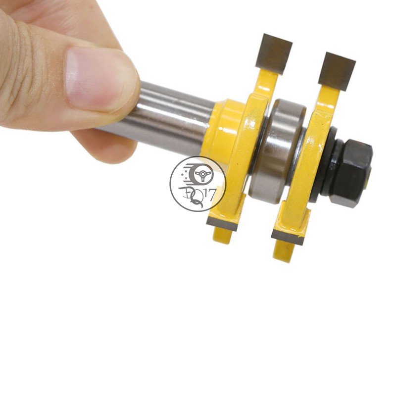 100% NHƯ HÌNH - MŨI SOI GHÉP VÁN GỖ DÀY 13-19MM