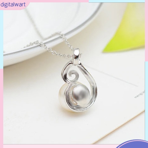 Set Vòng cổ Và Đôi Khuyên Tai Đính Ngọc Trai Nhân Tạo Xinh Xắn Thời Trang Dành Cho Nữ