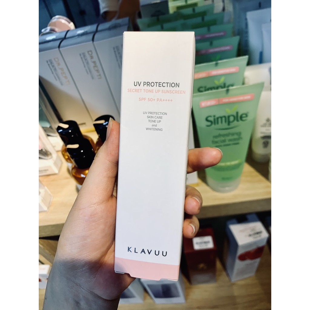 [AUTH]KEM CHỐNG NẮNG KLAVUU nâng tone siêu đẹp 50ml | BigBuy360 - bigbuy360.vn