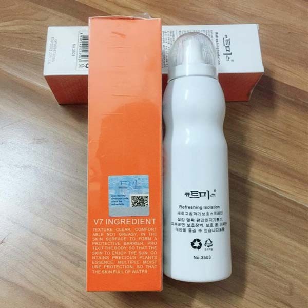 Xịt chống nắng hàn quốc sun screen v7_HÀN QUỐC