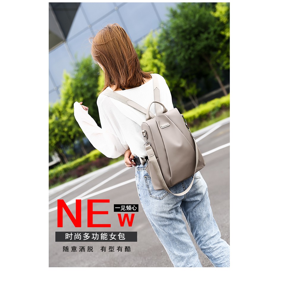 🍁 balo nữ nam loại to thời trang, ba lô nữ nam đi học, đi du lịch